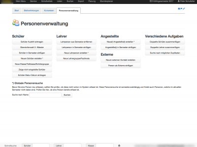 Personenverwaltung