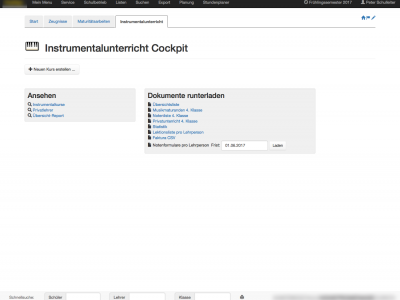 Instrumentalunterricht