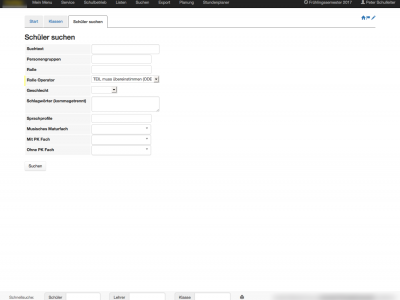 Suche Schüler